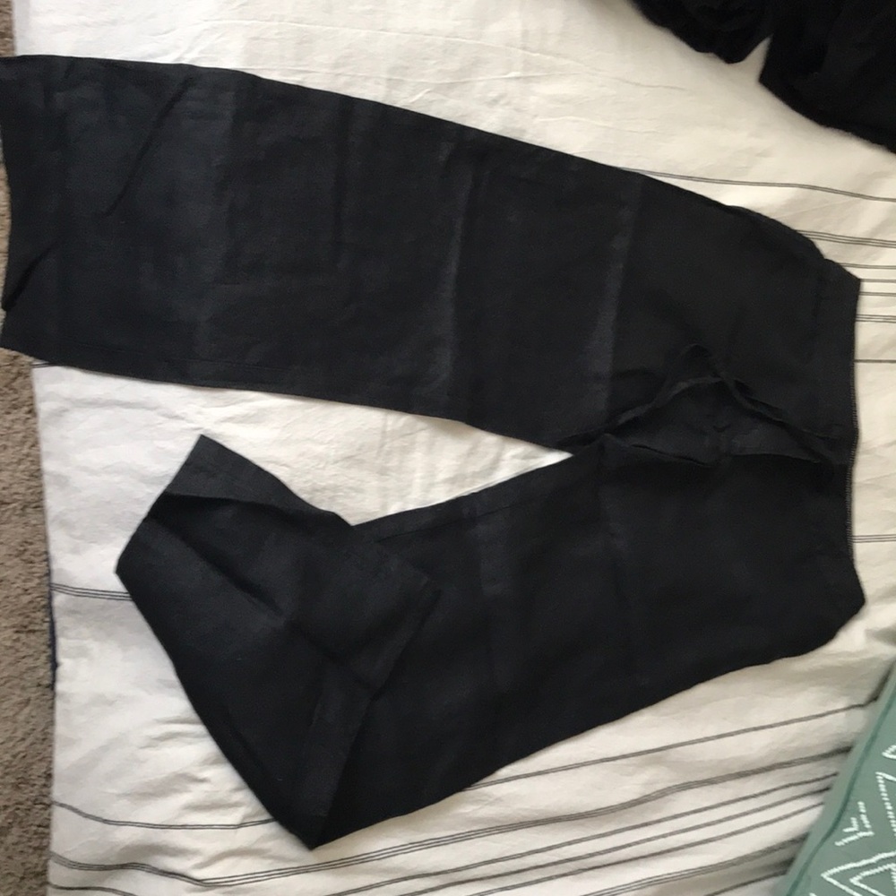 Cloth pants boot cut